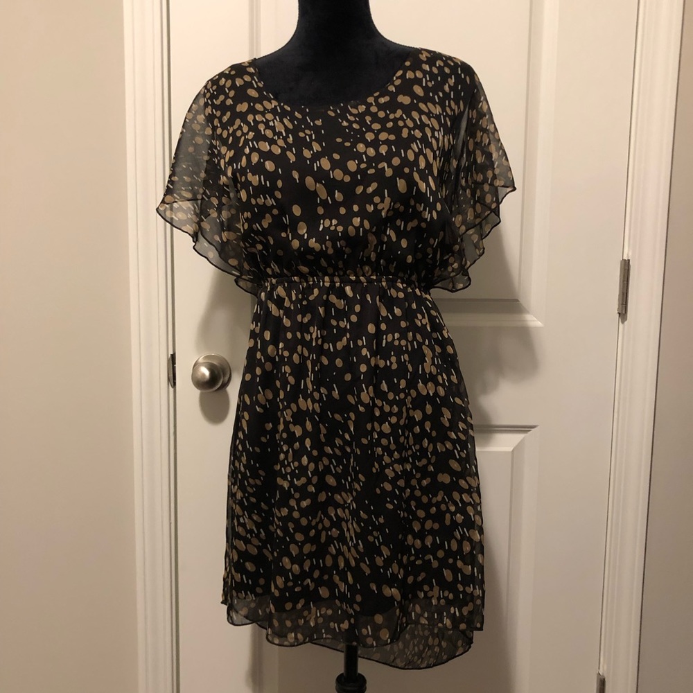 Black/Gold Dress